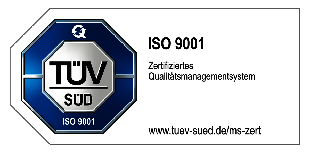 TÜV Zuid ISO 9001